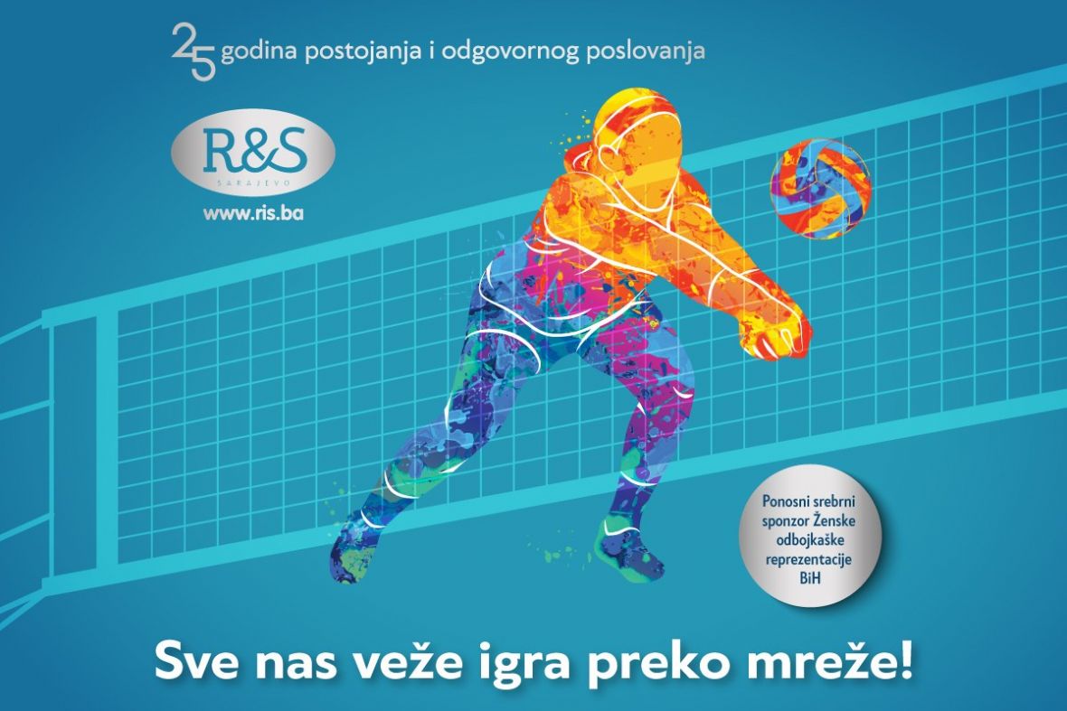 Foto: RiS/Kompanija R&S ponosni sponzor ženske odbojkaške reprezentacije  Bosne i Hercegovine